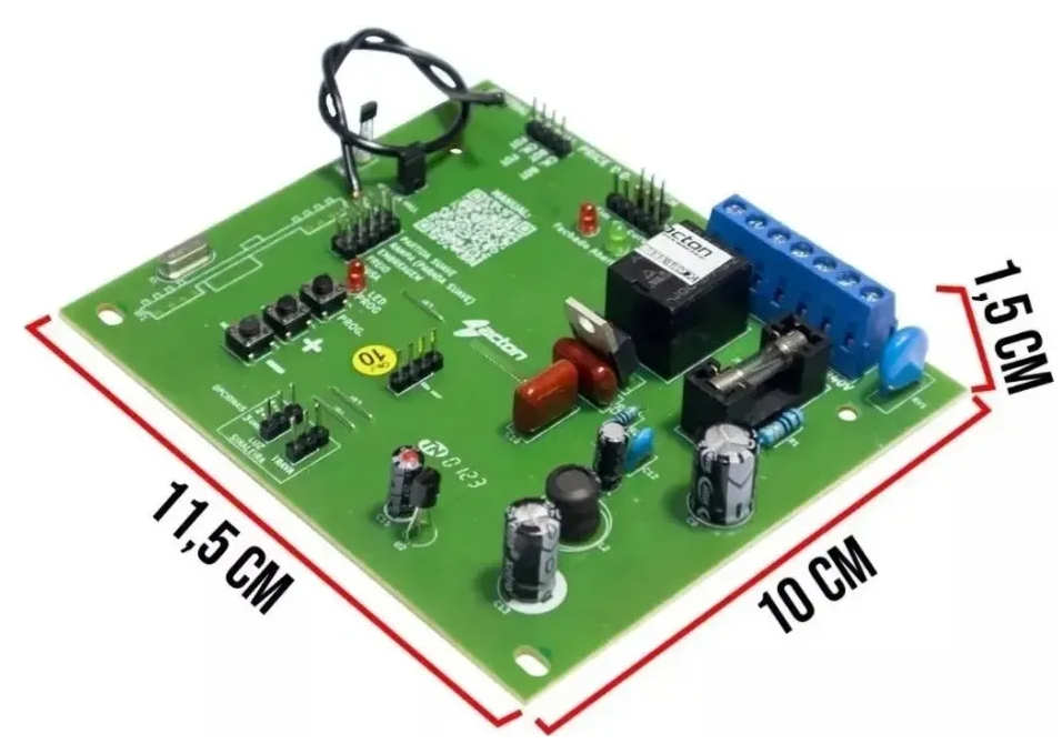 Central Placa P/ Motor Rossi Dz3, Nano, Atto 100% Compativel — peça para conserto de portão automático