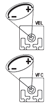 Trimpot de ajuste de velocidade do automatizador